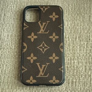 iPhone 11 Luxury Brown Designer Phone Case